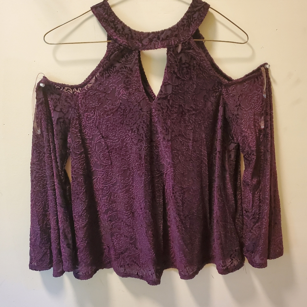 Purple blouse